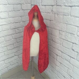 Red girls cape
